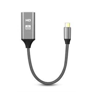 USB C zu HDMI Adapter 4K 60Hz UHD Typ C 3,1 Stecker auf HDMI Buchse Konverter Kabel Stecker für Macbook - Product Image 1