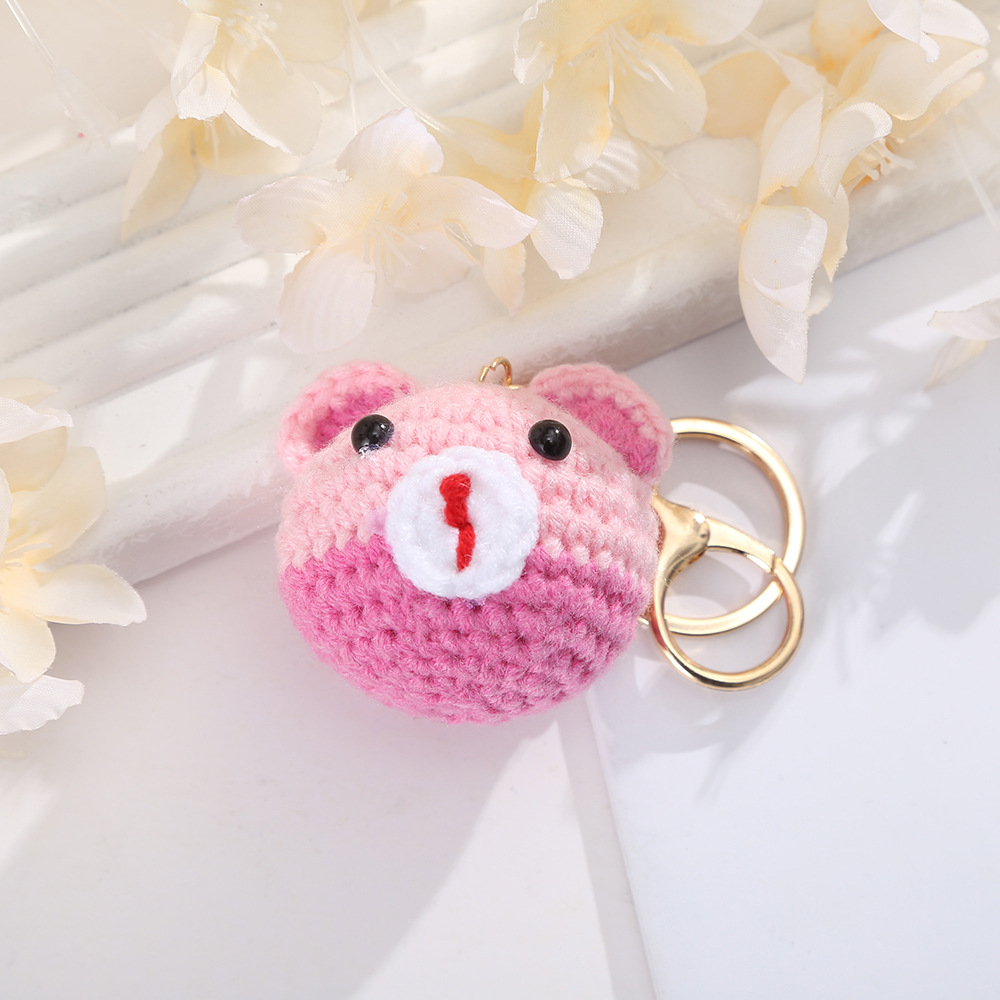 Pink rose bear