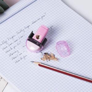 Back To School 2 In 1 Innovative Single Hole Pencil <strong>Sharpener</strong> With Eraser - Product Image 3