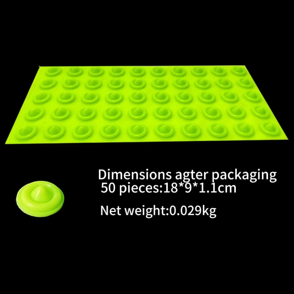 Grass green granules, 50 per sheet