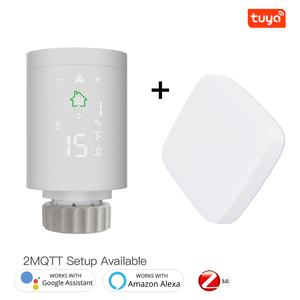 用于家用带温控开关 (TDS) 的散热器阀可编程TRV的SLS Zigbee智能图亚恒温器 - Product Image 2