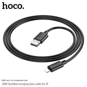HOCO haoku สายชาร์จไนล่อนชนิด C X88สำหรับ Apple และ Android อุปกรณ์อะแดปเตอร์ข้อมูลสายยาวสำหรับการใช้โทรศัพท์และแท็บเล็ต - Product Image 5
