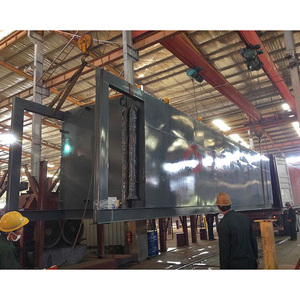易运输无基础防水散装材料储存钢筒仓50T 80T 100T集装箱式水平水泥仓 - Product Image 4
