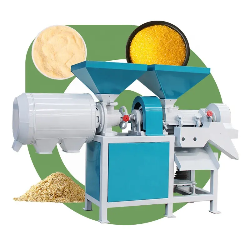 Semola Posho Mill Corn Sift grane Grind Make Small Scale fresatrice per farina di mais prezzo in Kenya per setaccio