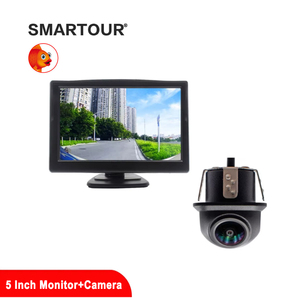 Smartour Display da 5 pollici con telecamera posteriore di Backup CCD auto HD visione notturna anteriore e retromarcia del veicolo retromarcia telecamera di parcheggio - Product Image 1