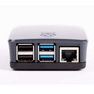 Raspberry Pi 4B Kunststoff gehäuse zum Schutz in Rot, Weiß und Schwarz - Product Image 4