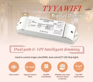 BC-TY2 -010 В высокое качество 0-10 В светодиодный контроллер PWM Tuya WIFI Smart 0/1-10 В сигнал Диммер AC 85 В 256 В 2 в 1 сигнал Диммер - Product Image 4