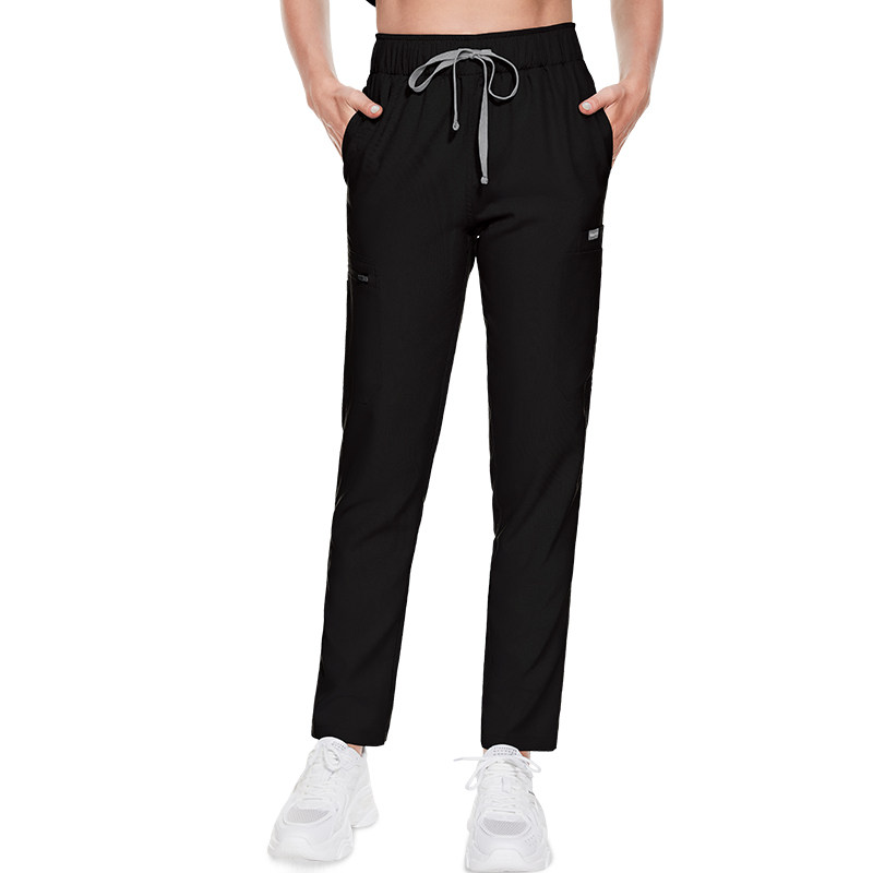 Black single pants 002