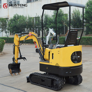 Mini Excavadora hidráulica de marca china, máquina de carga, 1,5 T, 1,2 toneladas, mini Válvula de control hidráulica más pequeña - Product Image 3