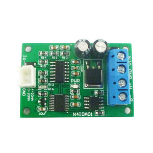 DC 12V 24V RS485 a 4-20mA/0-5V/0-10V Convertidor de corriente/voltaje RS485 a DAC Módulo de conversión de modo numérico Control MODBUS RTU - Product Image 1