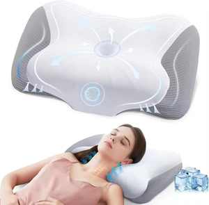Cina farfalla cuscino cervicale Memory Foam Anti-russare ortopedico collo e cuscino per dormire con la terapia del sonno profondo - Product Image 1