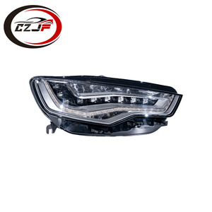 CZJF araba aksesuarları modifiye yedek parça ön farlar için <span class=keywords><strong>audi</strong></span> A6 <span class=keywords><strong>S6</strong></span> LED 2012 2013 2014 2015 4GD941773C 4GD941774C
