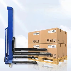 Carretilla elevadora eléctrica portátil automática con manejo hidráulico para carga y descarga - Product Image 6