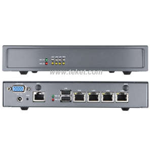 Mini cortafuegos industrial sin ventilador para 4 LAN Quad Core J4125 mini enrutador de computadora de escritorio S4-J4125MV Wake-on-LAN PXE