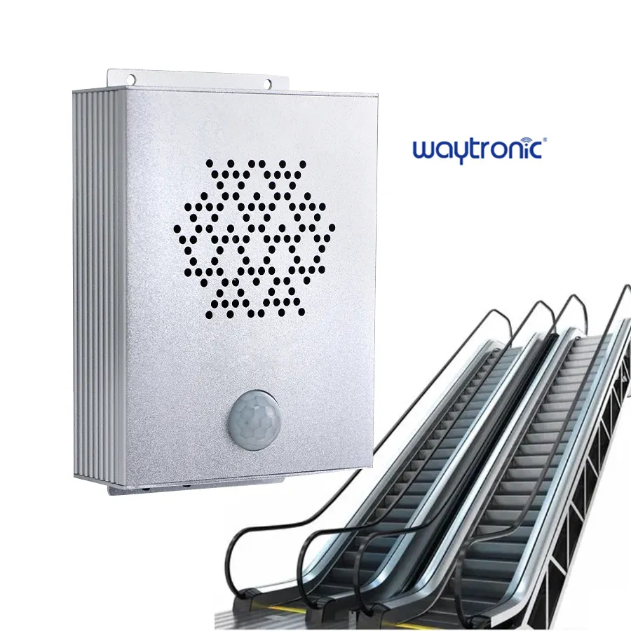 Bem-vindo Voz Alarme Infravermelho Pir Pyroelectric Sensor Sound Player Speaker com USB Changeable Voice Files