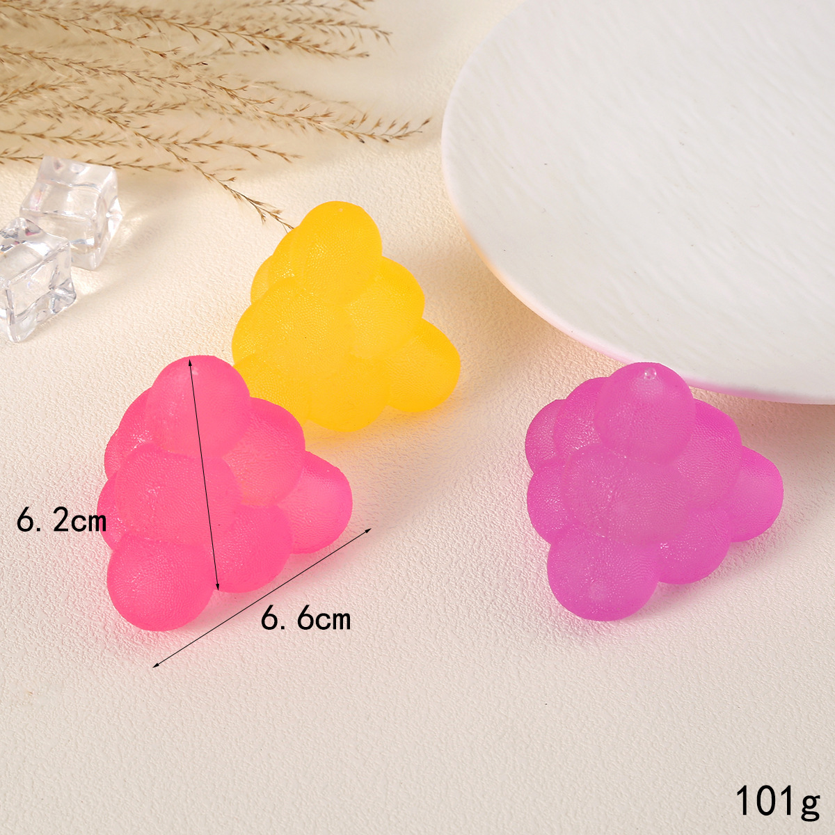 Hielo esférico triangular