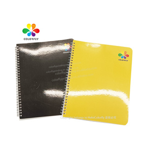 <strong>Basic</strong> Simple Notebook Wide Ruled Wire Bound Spiral School <strong>Book</strong> Notebook Assorted Solid Colors Wide Ruled Composition Notebook - Product Image 1