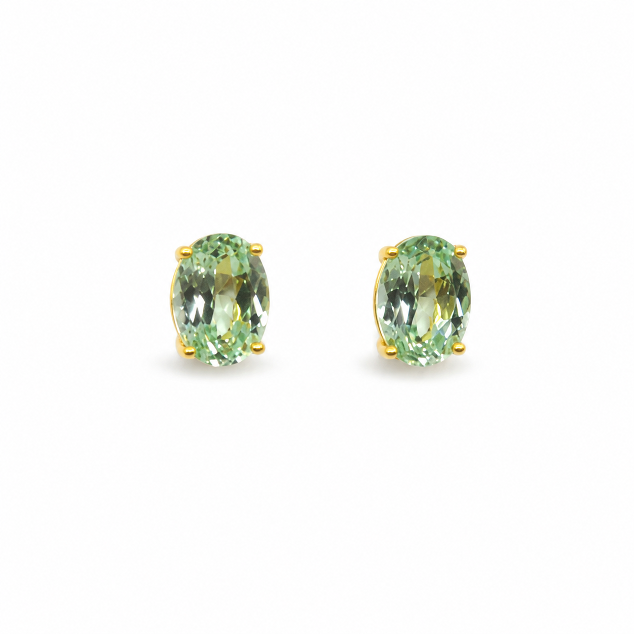 Lab grown Mint Green colored gemstones-2