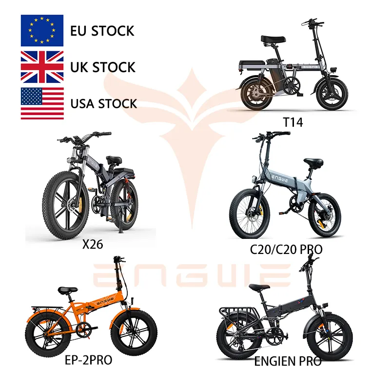 전자 자전거 유럽 에이전트 EU 영국 미국 창고 전기 자전거 드롭 배송 다른 자전거 전자 자전거 변환 키트 ENGWE 자전거