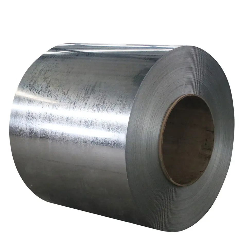 ASTM A792m lamiera di acciaio zincato laminata a freddo Gi Dx52D Dx54D Z180 bobina di nastro d'acciaio Galvalume per materiale da costruzione in ferro metallico