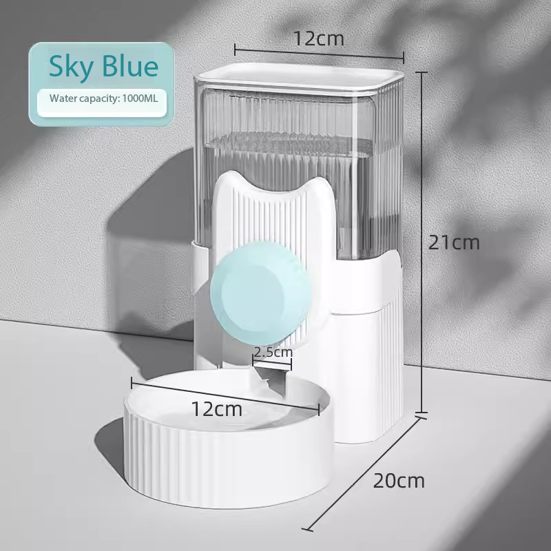 Distributeur d'eau bleu ciel 1000ml