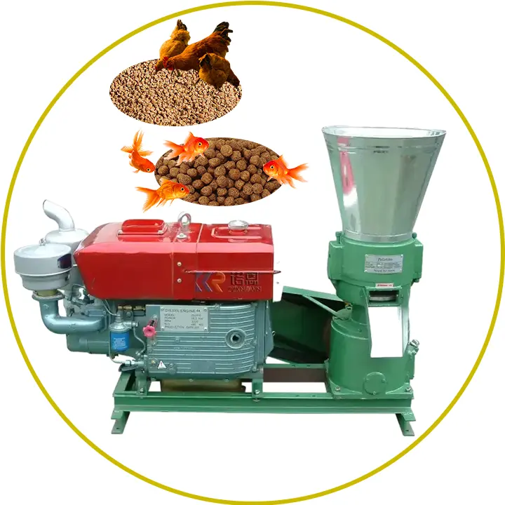 Máquina para fabricar piensos de pollo de 2,5mm, 3mm, 4mm, 5mm, máquina granuladora para piensos de animales, máquina procesadora de piensos