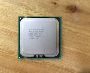 Intel Clean E7200ซีพียูแบบดึง E7300 E7600 E7500 E7400ซีพียูแบบใช้เดสก์ท็อป CPU LGA 775ของแท้ - Product Image 2