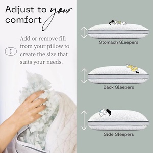 Coop casa Eden Cool King-Size regolabile Memory Foam Gel per infusione cuscino morbido traspirante Lulltra tessuto ecologico - Product Image 6