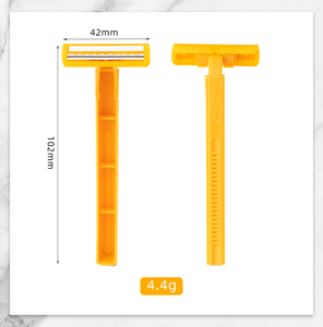 High Quality Twin Blade Disposable <strong>Razor</strong> Most <strong>Popular</strong> Two Blade Plastic Straight <strong>Razor</strong> Factory Cheap Price Plastic Handle <strong>Razor</strong> - Product Image 5