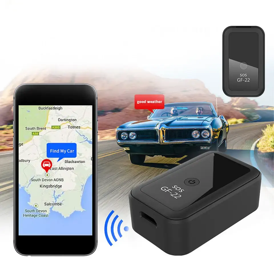 Mini rastreador de coche GF22 magnético, dispositivo de seguimiento Personal de posicionamiento de vista de calle, 4G, WIFI, LBS, Tarjeta Sim