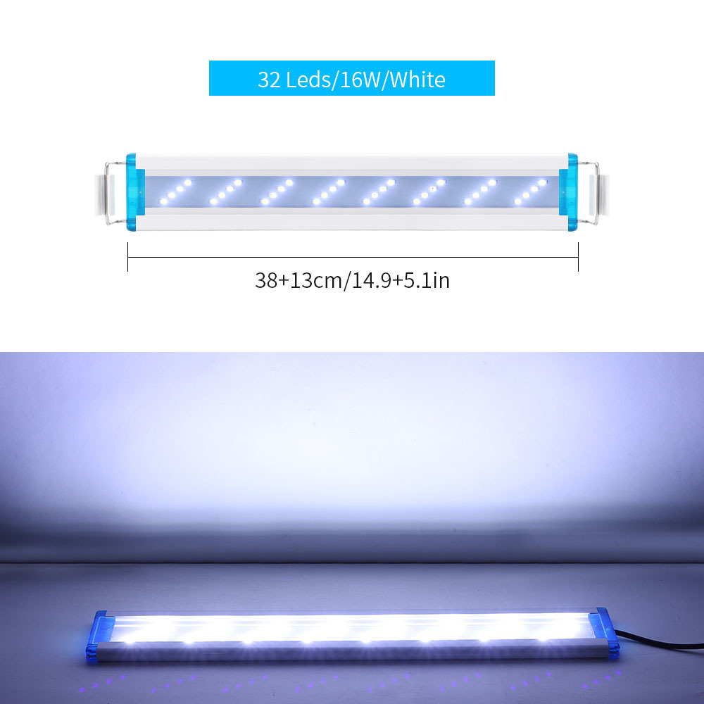 Quattro file di perline luminose da 38 cm a luce bianca