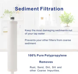 Culligan Juego de filtros de repuesto completo de alimentación manual compatible con Membrana de plástico para sistema de ósmosis inversa - Product Image 2