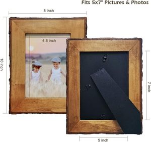 Custom A3 A4 4x4 5x7 8x10 11x14 Direct Sale Natural Wooden Photo <strong>Frame</strong> Commemorative Nostalgic Desktop Photo <strong>Frame</strong> Photo <strong>Frame</strong> - Product Image 3