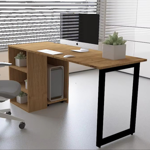 Escritorio ejecutivo de diseño moderno para oficina comercial Estación DE TRABAJO ergonómica con particiones de oficina y mesas de ordenador - Product Image 1