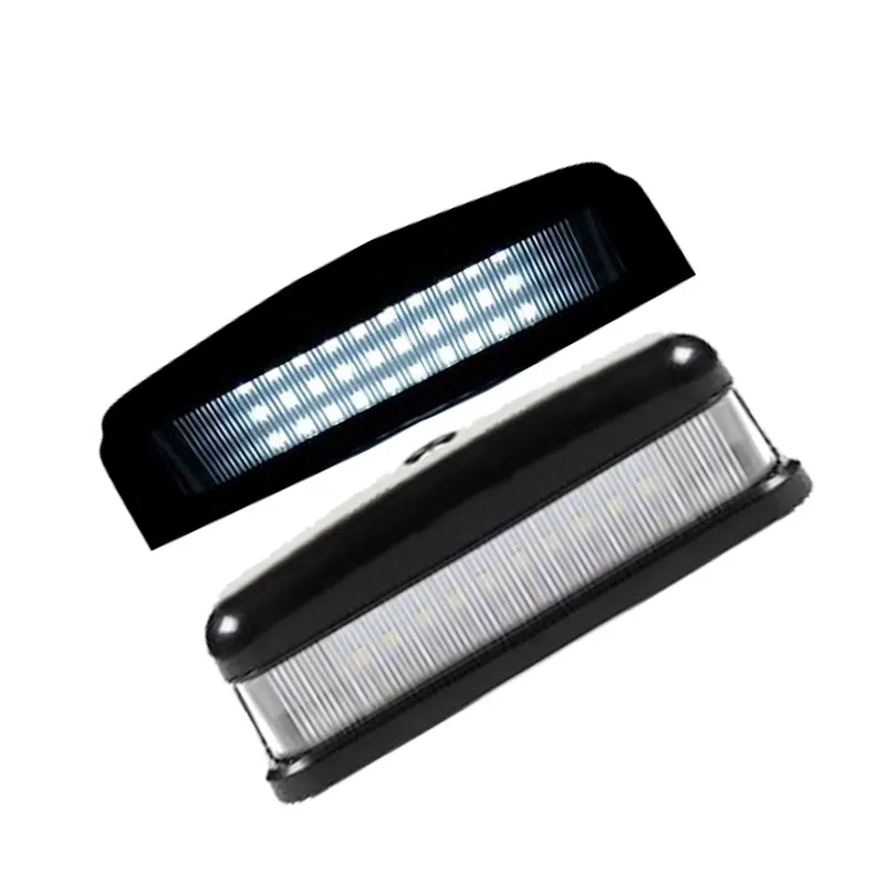Eclairage de plaque d'immatriculation à LED pour Land Rover série 2A 3 Defender 90 110 130 Eclairage de plaque d'immatriculation à LED Luce Targa a LED