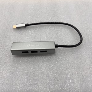 DTECH DT-3326 4 in 1 4 port Hub tip-c erkek bilgisayar için çoklu USB 3.0 Hub - Product Image 3