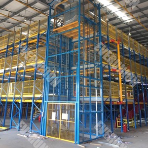 Mehrstufige Mezzanine-Plattform für die Lager lagerung Pulver beschichtung Paletten regal-und Regals ystem - Product Image 6