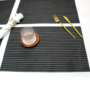 新型易清洁厨房便宜定制标志印刷传统塑料咖啡餐垫装饰桌 - Product Image 2