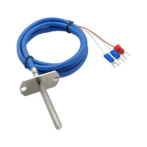 Sensor de temperatura de resistencia de platino PT100 de alta precisión para termostatos, medidores de instrumentos, sensores de temperatura RTD