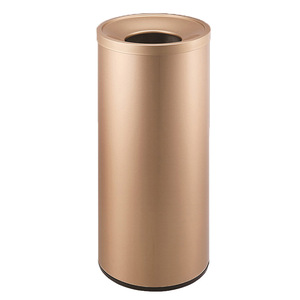 Yuvarlak çöp kutusu için otel 30L çöp kutusu toptan çöp kutusu açık stil atık depolama kova ile açık üst - Product Image 1