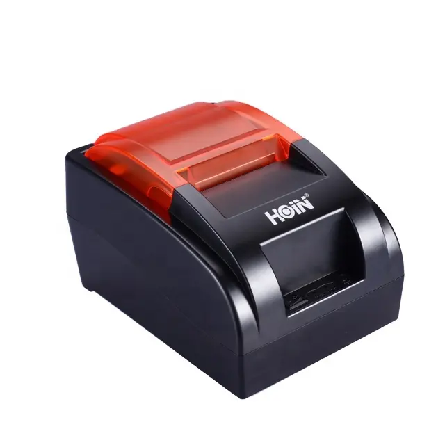 Impresora térmica mini POS, dispositivo de impresión de código de barras, USB + BT, logotipo gráfico, 58mm, barato, gran oferta