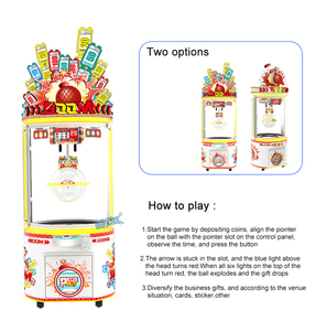 高品质投币式有奖街机出售数码印刷标志/图案礼品选项 - Product Image 6