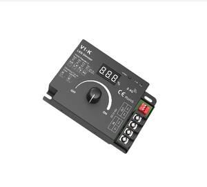Vendita calda SKYDANCE V1-K CV 1CH * 20A 12-48V RF2.4GHz e manopola rotante LED Dimmer con Display numerico - Product Image 3