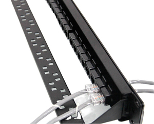 19-Inch 1U Rack Mount CAT6/CAT5E/CAT6A UTP RJ45 Network <strong>Patch</strong> <strong>Panel</strong> 24 <strong>Port</strong>/48 <strong>Port</strong> CAT6/CAT5E/CAT6A <strong>Patch</strong> <strong>Panel</strong> Network Cables - Product Image 4