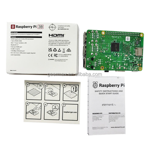 Ahududu Pi3 Model B 1G LPDDR2 BCM2837 Mini PC bilgisayar 3 B dört çekirdekli geliştirme kurulu elektronik modülleri ahududu pi 3B