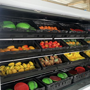 Siêu thị tủ lạnh tủ đông multideck tủ mở tủ lạnh Trái Cây Rau hiển thị Máy làm lạnh - Product Image 4