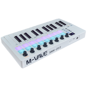 Controller per tastiera MIDI USB portatile a 25 tasti con modalità scala di integrazione corda DAW e arpeggiatore - Product Image 3
