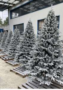 OBL kar yağışı noel ağacı şemsiye tabanı ile yapay ağaç diğer noel süslemeleri ile süsler - Product Image 6
