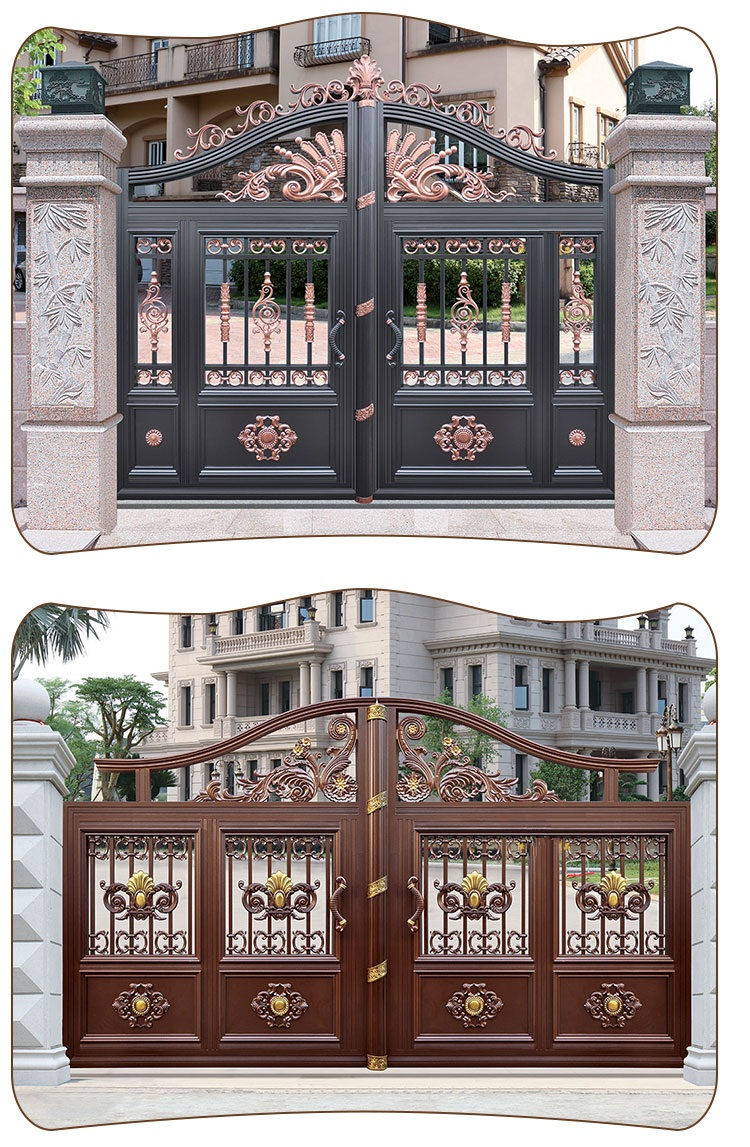 Porte principale pour Villa