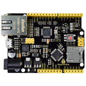 Scheda di sviluppo Ethernet Keyestudio W5500 per progetti Arduino (senza POE)